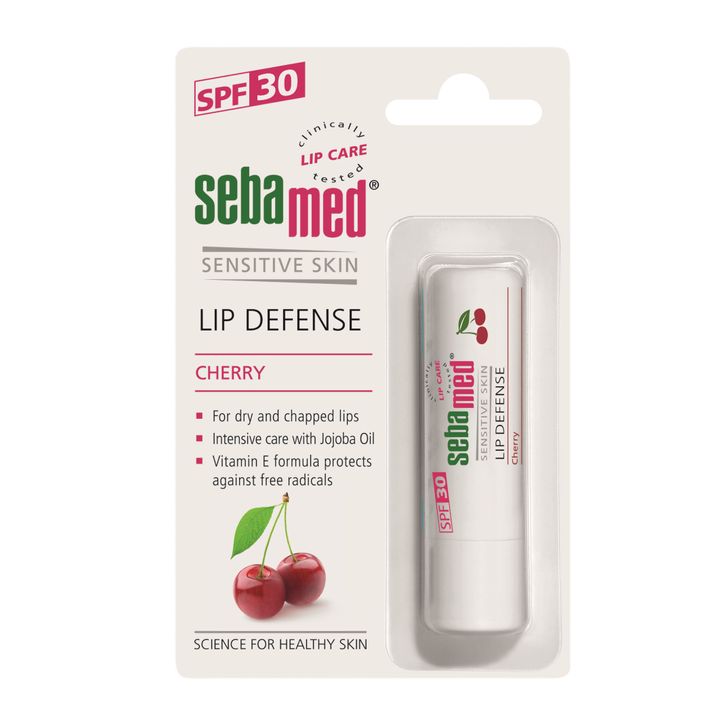 Sebamed Lip Defense Cherry Защитен балсам за устни с череша х4.8 грама