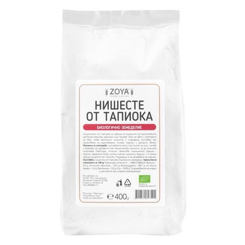 Био нишесте от тапиока от биологично земеделие х400 грама Zoya