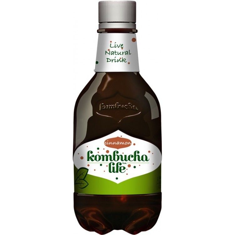 Kombucha Life Естествено газиран чай с канела х500 мл