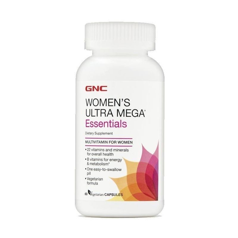 GNC Women`s Ultra Mega Essentials Витамини и минерали за жени х60 капсули