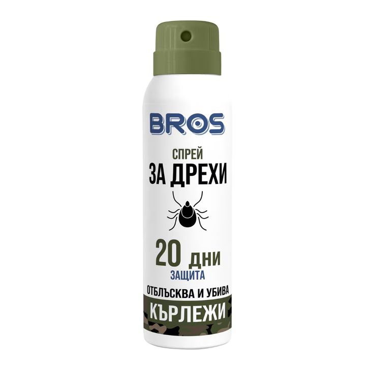 Bros Спрей против кърлежи x90 мл