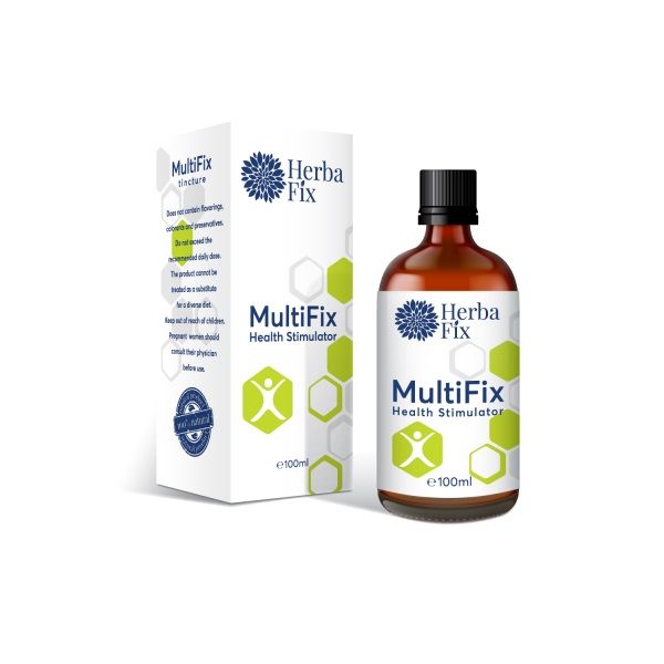 Multifix За възстановяване и обновяване на организма х100 мл Herbafix