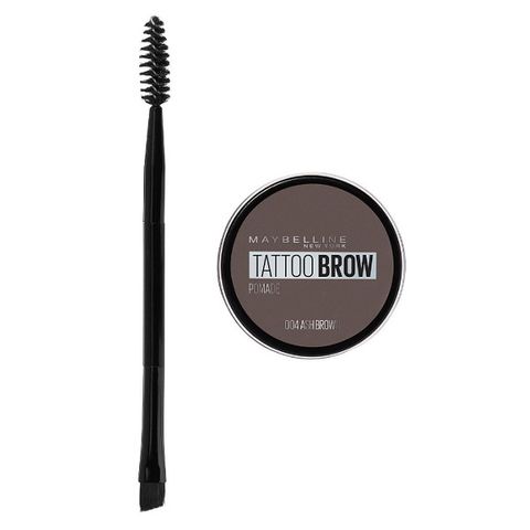 Maybelline Tattoo Brow Помада за вежди, цвят 04 Ash Brown х65 грама