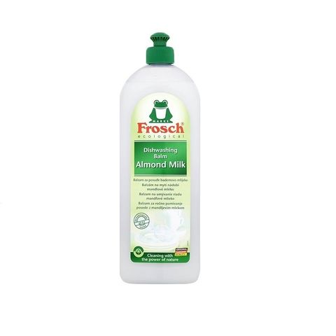 Frosch Dishwashing Liquid Almond Milk Препарат за съдове с бадемово мляко x750 мл