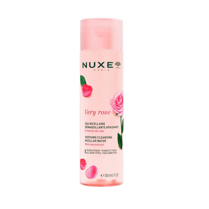 Nuxe Very Rose Успокояваща мицеларна вода за лице и очи x200 мл