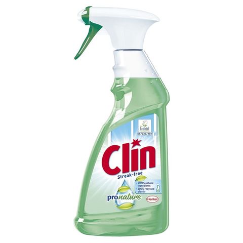Clin Pro Nature Препарат за почистване на прозорци x500 мл