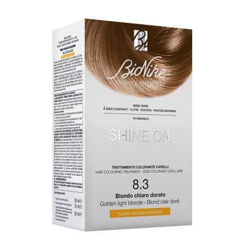 Bionike Shine On Безамонячна боя за коса x125 мл, 8.3 Golden Light Blonde