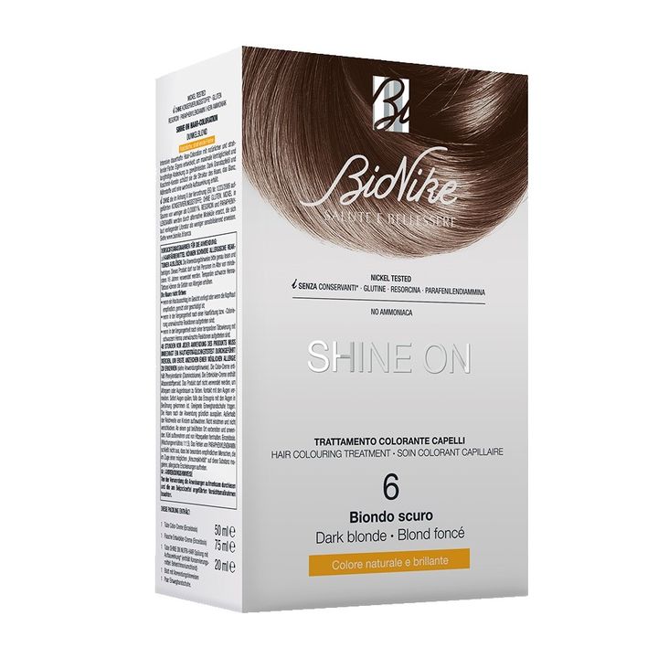 Bionike Shine On Безамонячна боя за коса x125 мл,  6 Dark Blonde