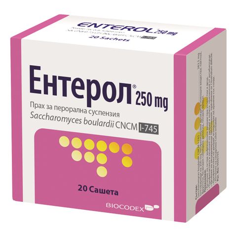 Ентерол 250 мг x20 сашета Biocodex