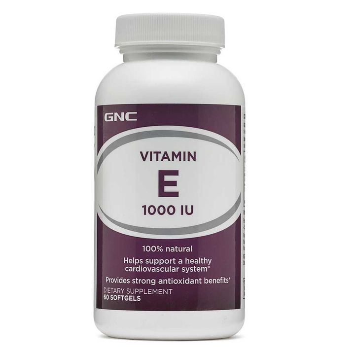 ВИТАМИН Е 1000IU КАПС 60БР GNC 077866