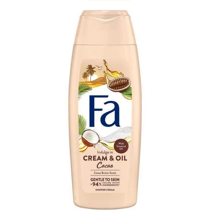 Fa Cream and Oil Душ крем за тяло с аромат на какао и кокос х250 мл