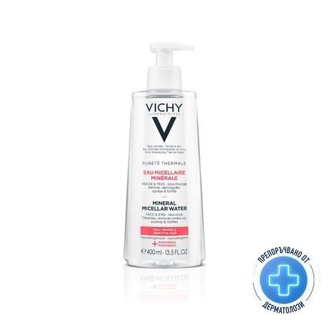 Vichy Purete Thermale Мицеларна вода за чувствителна кожа x400 мл