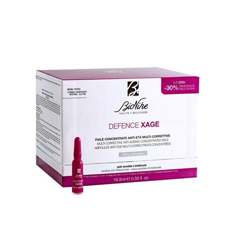 Bionike Defence Xage Коригиращ анти-ейдж концентрат с лифтинг  ефект за чувствителна и нетолерантна кожа 14 ампули x1,2 мл