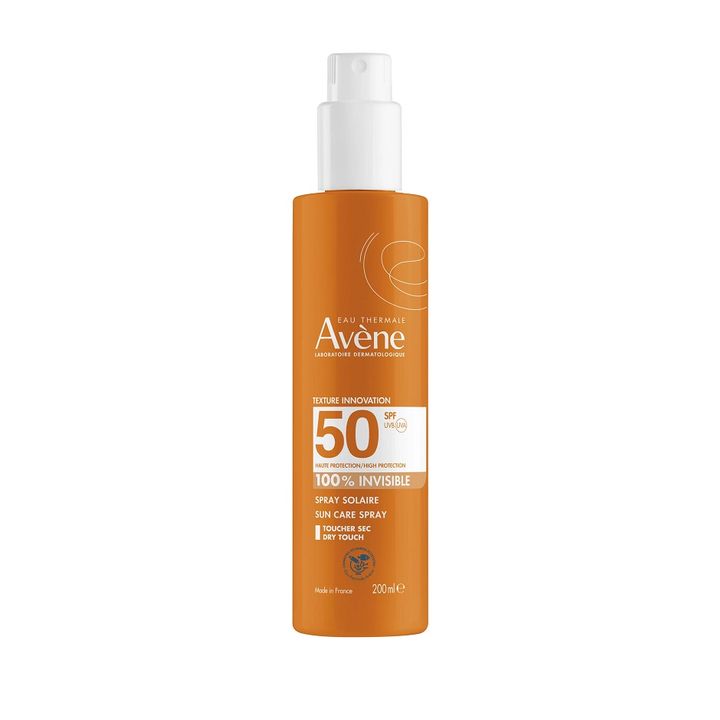 Avene Sun Слънцезащитен спрей за възрастни SPF50+ за лице и тяло x200 мл