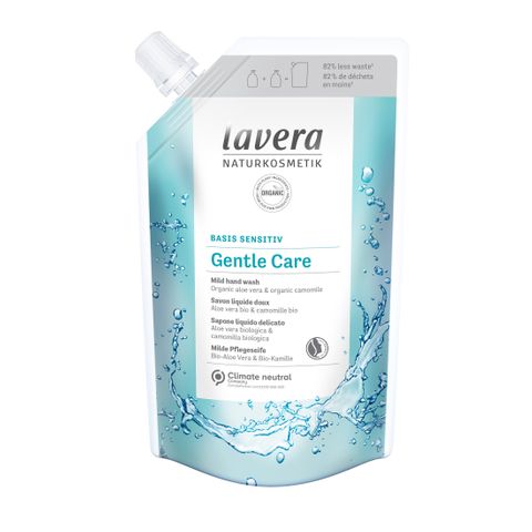 Lavera Basis Sensitive Gentle Care Нежен течен сапун - пълнител x500 мл
