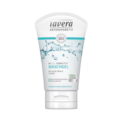 Lavera Basis Sensitive Измиващ гел за лице за нормална и комбинирана кожа x125 мл