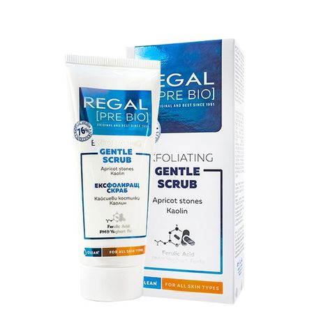 Regal Pre Bio Нежен ексфолиращ скраб за лице за всеки тип кожа x100 мл