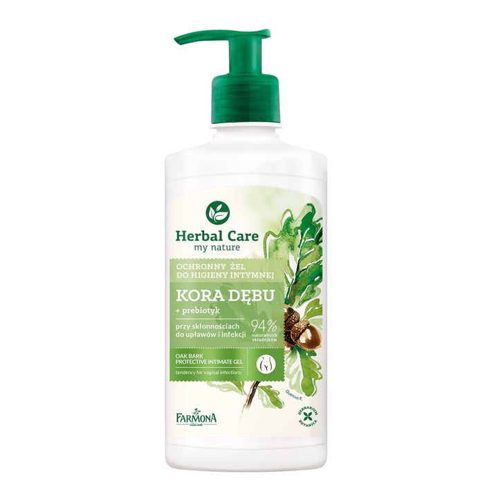 Farmona Herbal Care Гел за интимна хигиена с пребиотик и екстракт от дъбова кора x330 мл