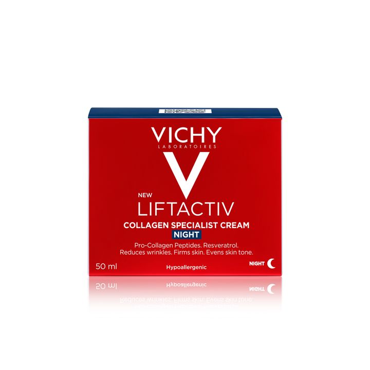 Vichy Liftactiv Collagen Specialist Нощен крем за лице с усъвършенствано действие против бръчки х50 мл