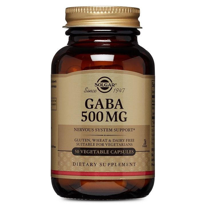 GABA 500 мг х50 капсули Solgar