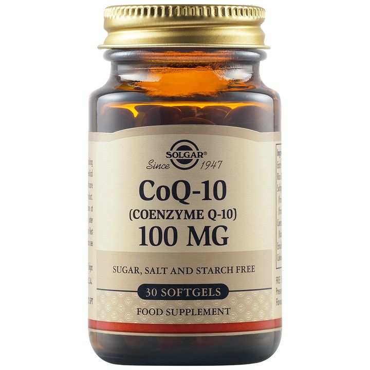 Коензим Q10 100mg х30 капсули Solgar