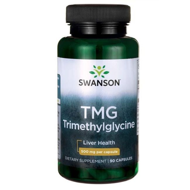 TMG Триметилглицин 500 мг х90 капсули Swanson