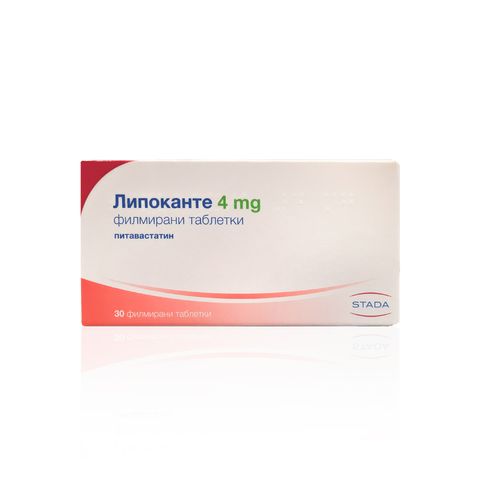 Липоканте 4 mg х30 филмирани таблетки