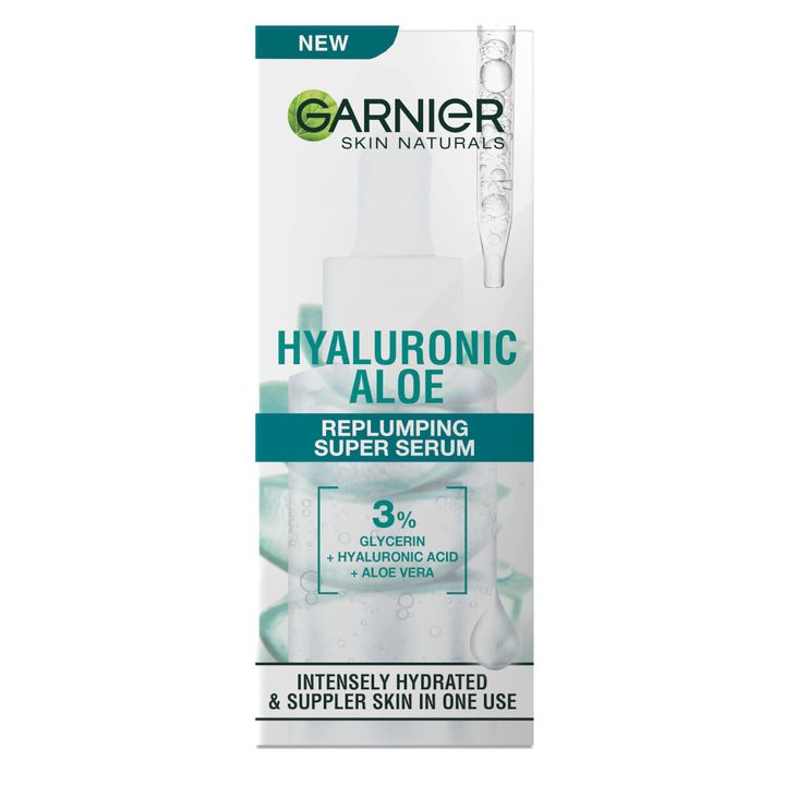 Garnier Skin Naturals Hyaluronic Aloe Хидратиращ и възстановяващ серум за лице x30 мл