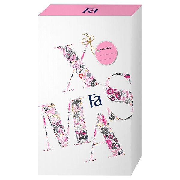 Fa Промо комплект Magic Oil Pink Jasmine Душ гел за жени за тяло с аромат на розов жасмин и Fa Pink Passion Део спрей против изпотяване за жени 