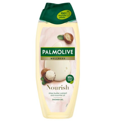 Palmolive Wellness Nourish Подхранващ душ гел за тяло с масло от ший и етерични масла x500 мл