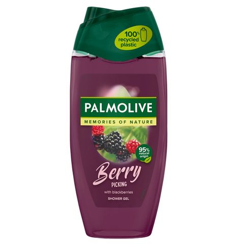 Palmolive Memories of Nature Flower Berry Picking Душ гел за тяло с аромат на горски плодове x250 мл