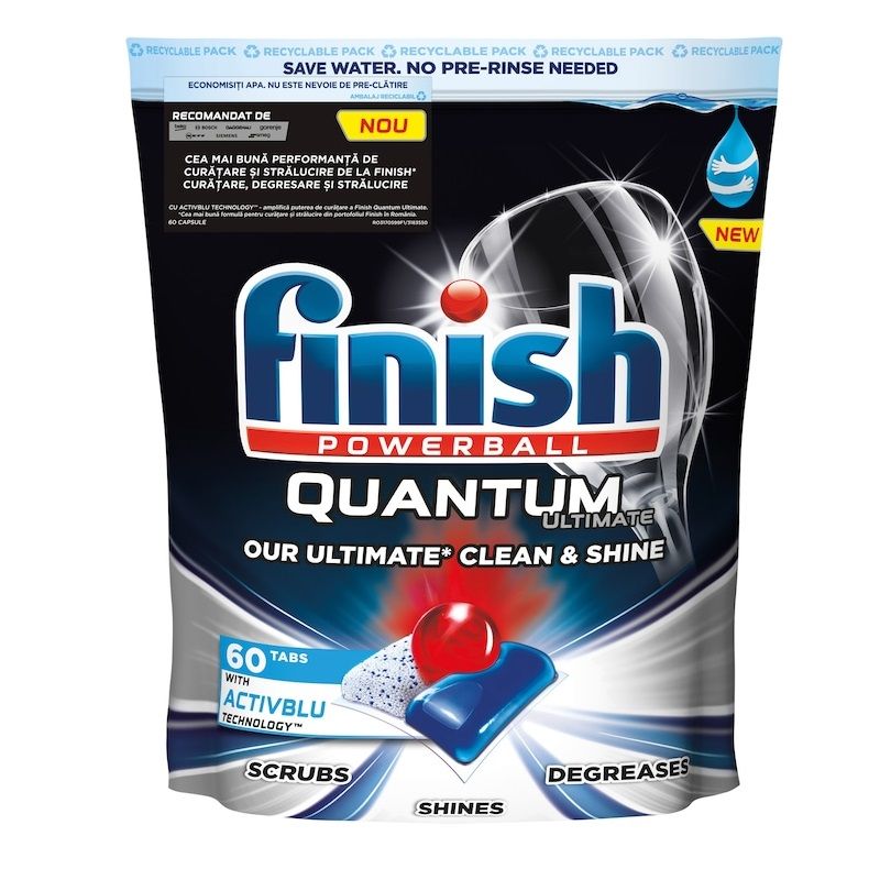 Finish Quantum Ultimate Таблетки за съдомиялна машина x60 броя