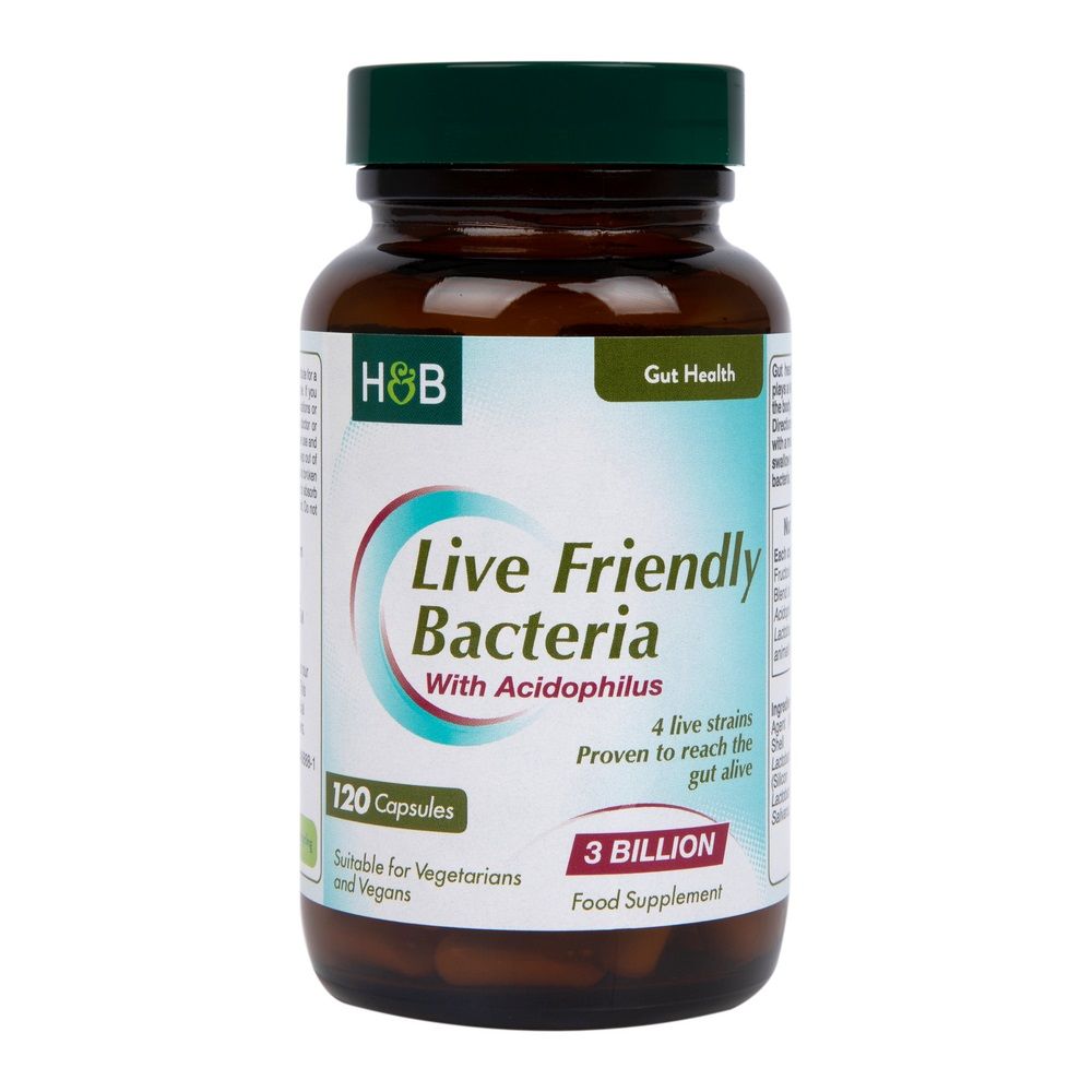 Пробиотик с Ацидофилус 3млрд х120 капсули Holland and Barrett