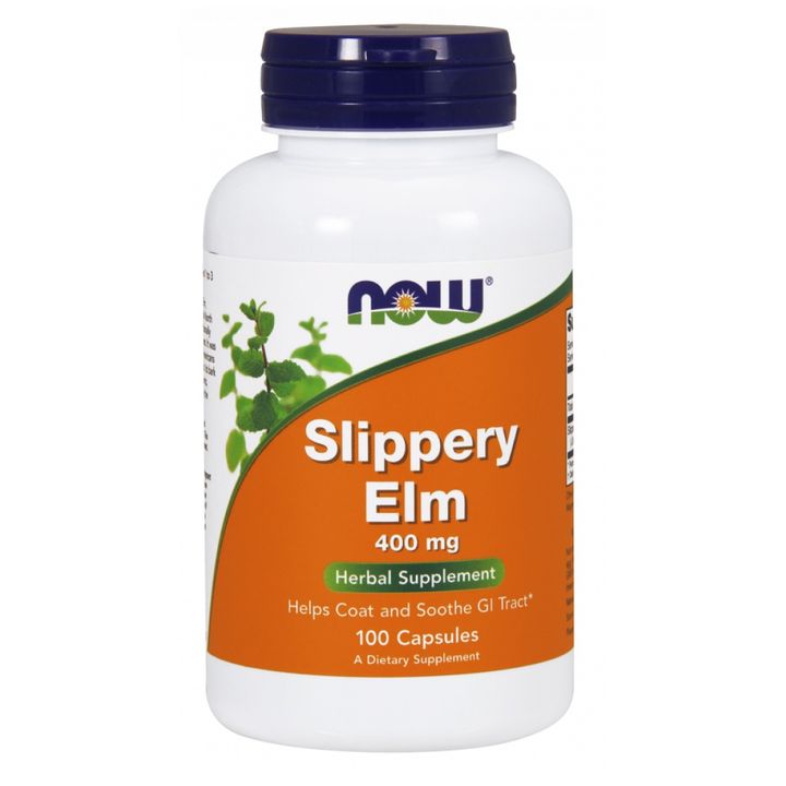 Slippery Elm (Хлъзгав бряст) 400 мг х100 капсули Now Foods
