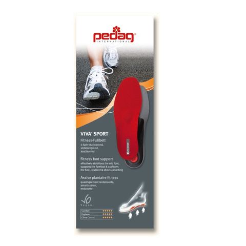 Pedag Viva Sport Стелки за спорт и активни тренировки, размер 36 x2 броя