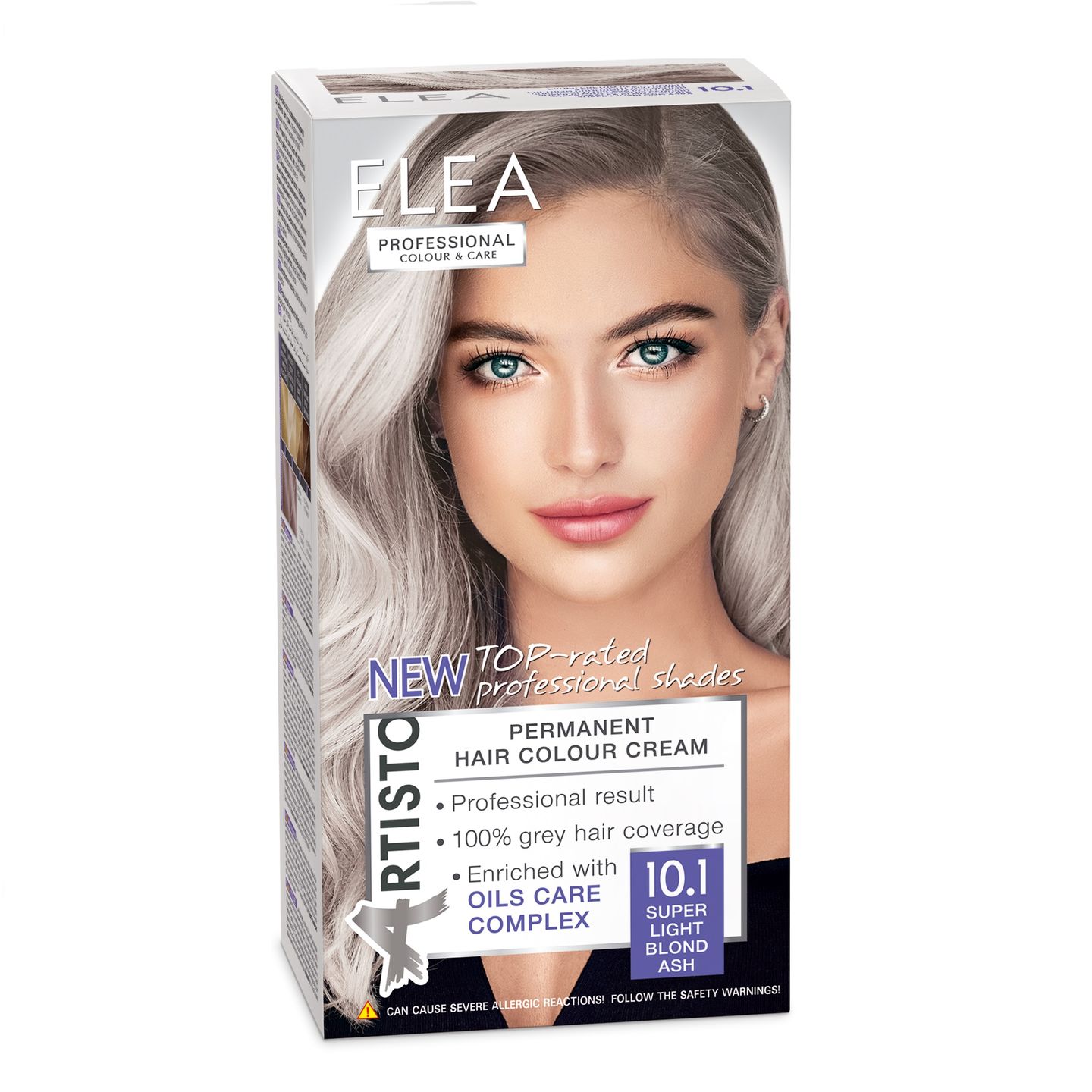 Elea Professional Artisto Боя за коса, 10.1 Super Light Blond Ash