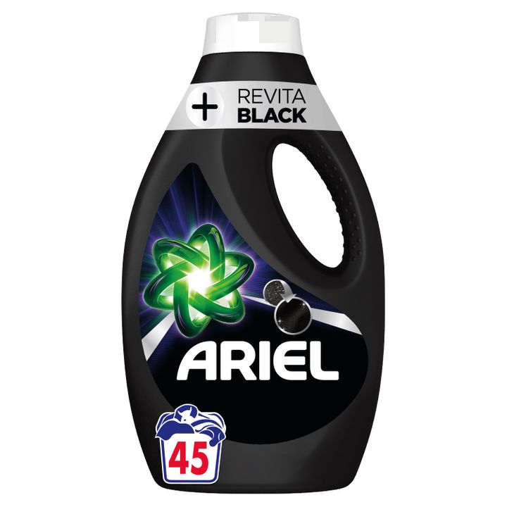 Ariel Revita Black Течен перилен препарат за тъмни тъкани x2.475 л