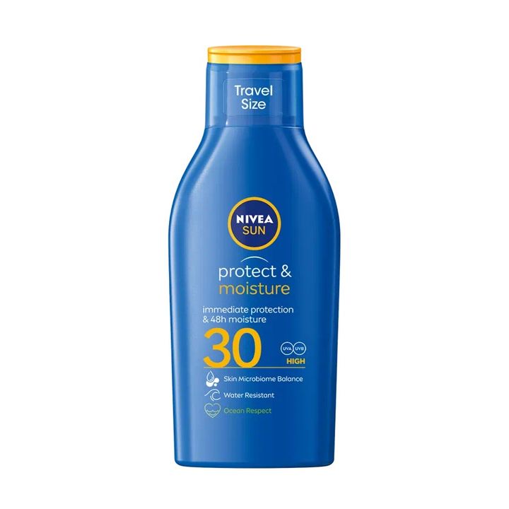 Nivea Sun Protect & Moisture Хидратиращ слънцезащитен лосион SPF30 x100 мл
