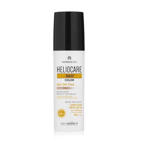 Cantabria Labs Heliocare 360 Фотопротективен гел за мазна или склонна към акне кожа SPF50+ x50 мл, Beige