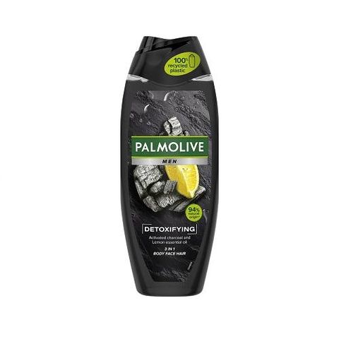 Palmolive Men Detoxifying Душ гел за мъже за тяло, лице и коса x500 мл