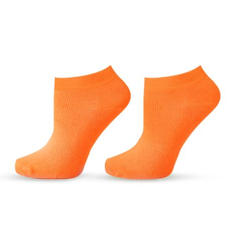 Agiva Happy Foottopia Къси чорапи от органичен бамбук Оранжеви, размер 35-38