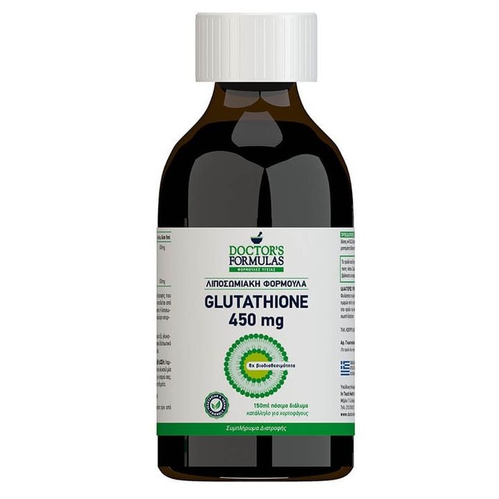 Liposomal Formulation Glutathione Липозомен глутатион 450 мг x150 мл, Doctor’s Formulas