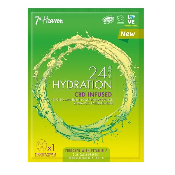 7th Heaven 24Hydration CBD Infused Хидратираща масла за лице x1 брой