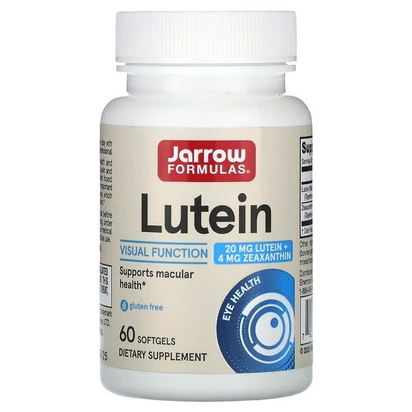 Lutein Лутеин и зеаксантин за добро зрение x60 софтгел капсули, Jarrow