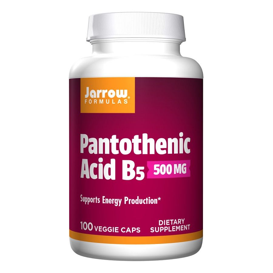 Pantothenic Acid B5 Пантотеновата киселина, 500 мг x100 веге капсули