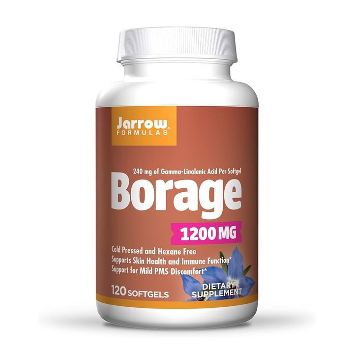 Borage Масло от Пореч, 1200 мг x120 софтгел капсули, Jarrow