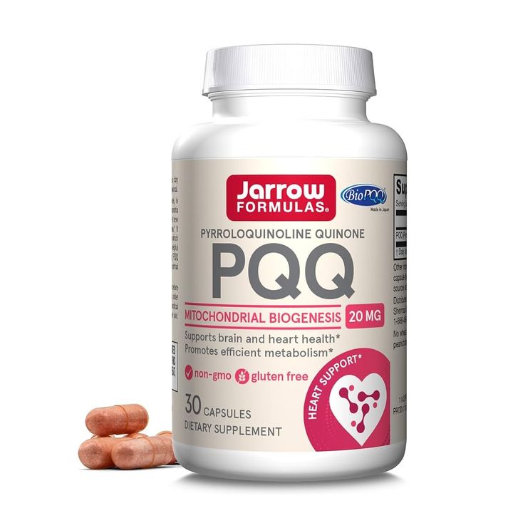 PQQ Пиролохинолин хинон, 20 мг x30 капсули, Jarrow