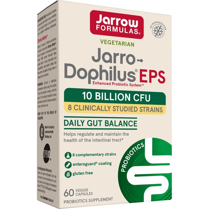 Jarro-Dophilus EPS Пробиотик 5 млрд CFU х60 капсули Jarrow