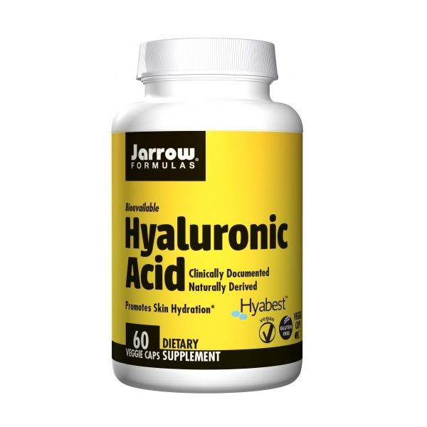 Hyaluronic Acid Хиалуронова киселина x60 веге капсули, Jarrow