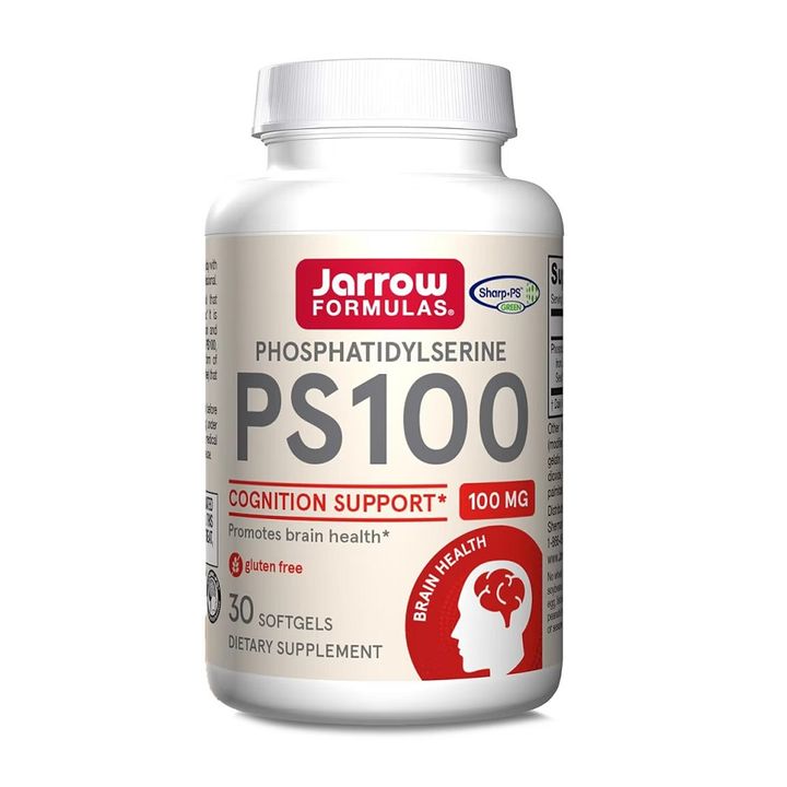 PS100 Фосфатидилсерин, 100 мг x30 софтгел капсули, Jarrow